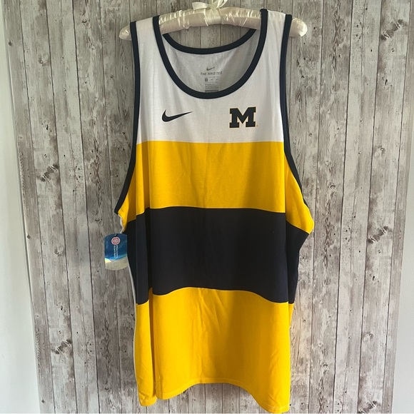 University of Michigan Nike Dri Fit Tank New 3XL - Picture 1 of 4